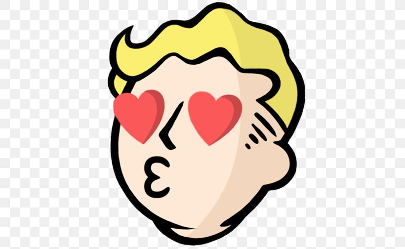 Emote Fallout 4 Emoticon Online Chat Emoji, PNG, 504x504px, Watercolor, Cartoon, Flower, Frame, Heart Download Free