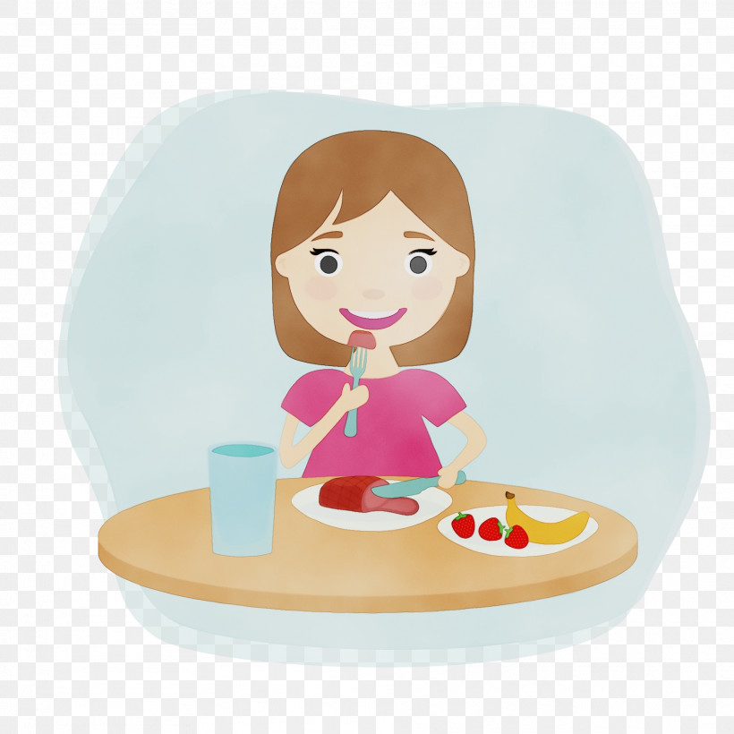 Cartoon Plate Tableware Eating Child, PNG, 1875x1875px, Watercolor, Cartoon, Child, Dishware, Eating Download Free