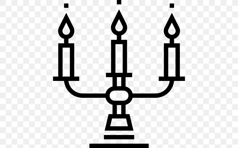 Line Candlestick Clip Art, PNG, 512x512px, Candlestick, Area, Black And White, Candle, Candle Holder Download Free