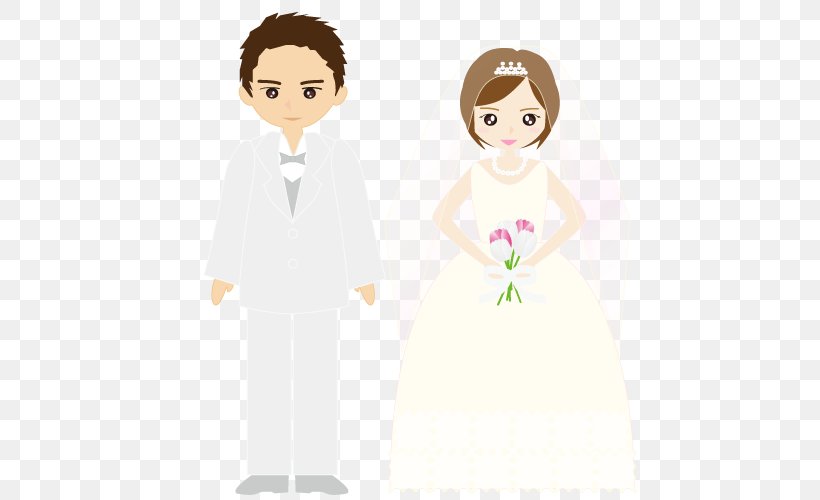 Wedding Dress Bridegroom, PNG, 500x500px, Watercolor, Cartoon, Flower, Frame, Heart Download Free