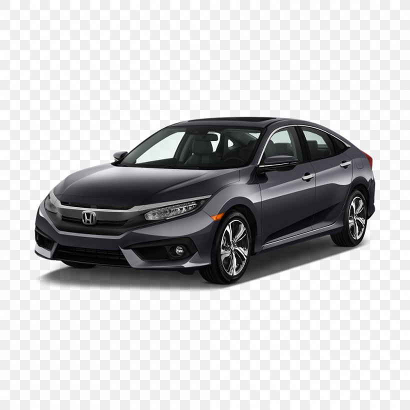 2016 Honda Civic Compact Car Honda Accord, PNG, 1000x1000px, 2016, 2016 Honda Civic, Automotive Design, Automotive Exterior, Automotive Lighting Download Free