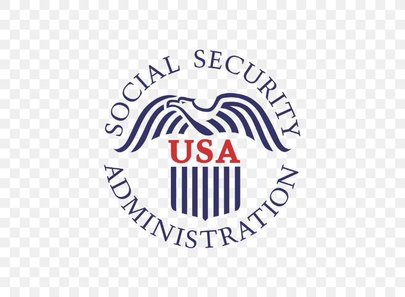 Logo Social Security Administration Brand Clip Art Font, PNG, 600x600px, Logo, Area, Blue, Brand, Social Security Administration Download Free