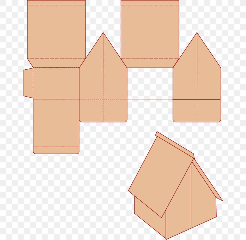 Paper House Building Floor Plan Image, PNG, 668x800px, Paper, Building, Cartoon, Cutout Animation, Drawing Download Free