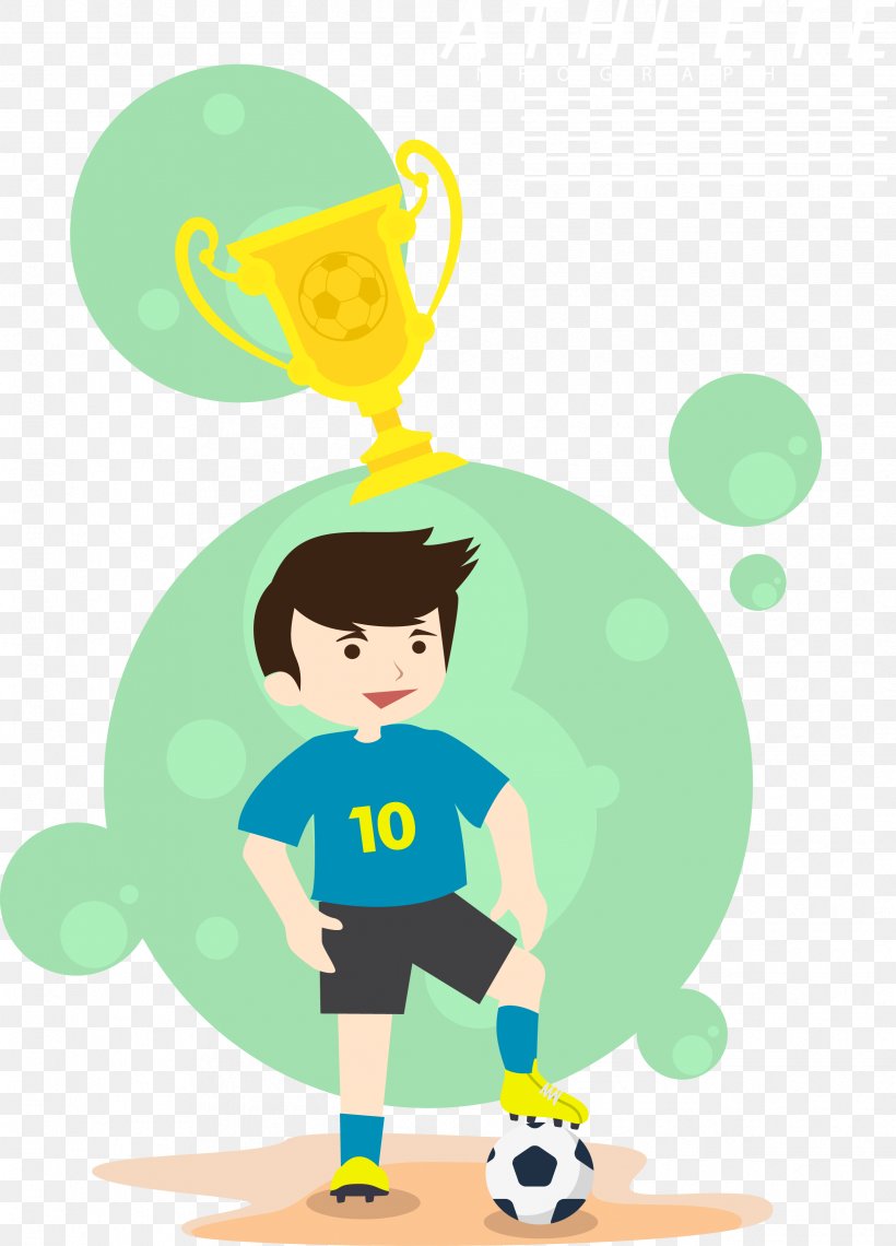 Football Player Trophy Clip Art, PNG, 2439x3392px, Football, Art, Ball, Boy, Cartoon Download Free