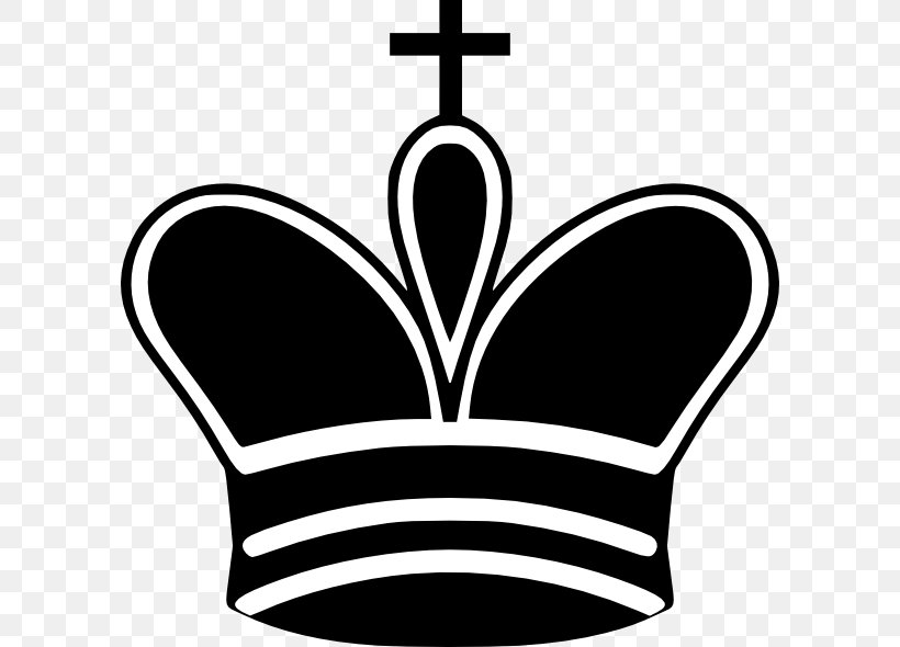 Chess Piece King White And Black In Chess Clip Art, PNG, 600x590px, Chess, Artwork, Bishop, Black And White, Chess Endgame Download Free