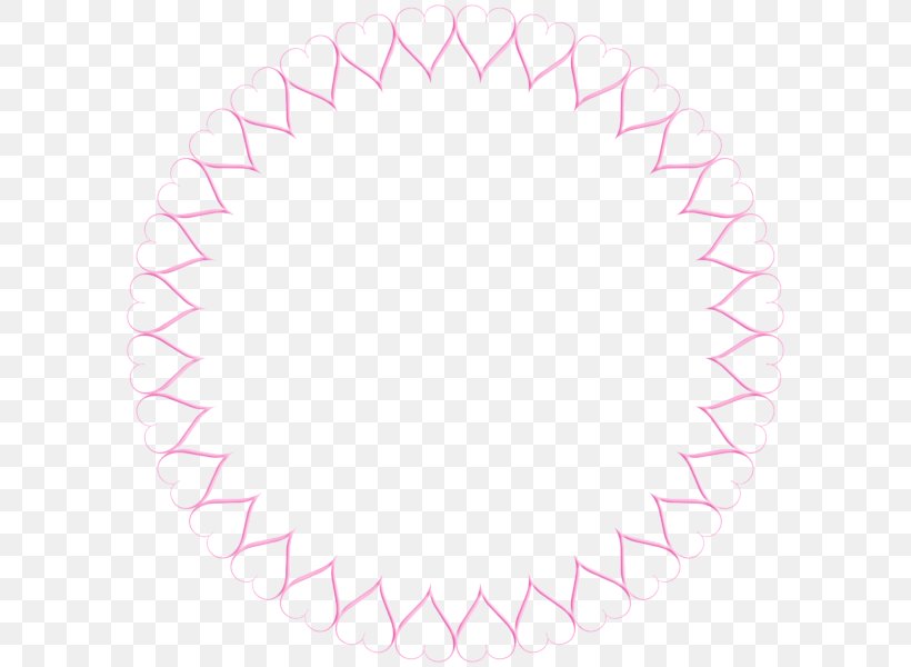 Circle Oval, PNG, 600x600px, Oval, Area, Eye, Magenta, Pink Download Free