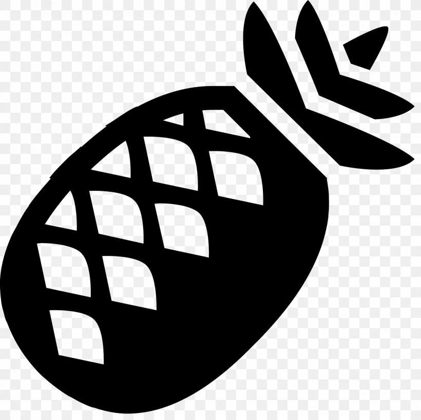 Pineapple Symbol Clip Art, PNG, 1600x1600px, Pineapple, Artwork, Black And White, Computer Font, Food Download Free