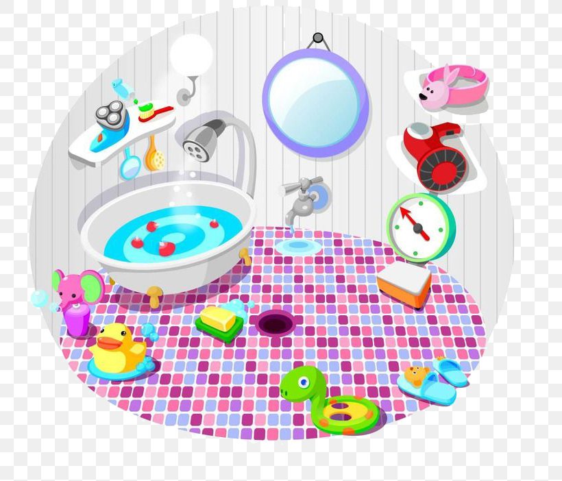Bathroom Bathtub Cleaning Illustration, PNG, 800x702px, Bathroom, Area, Bathing, Bathtub, Cleaning Download Free
