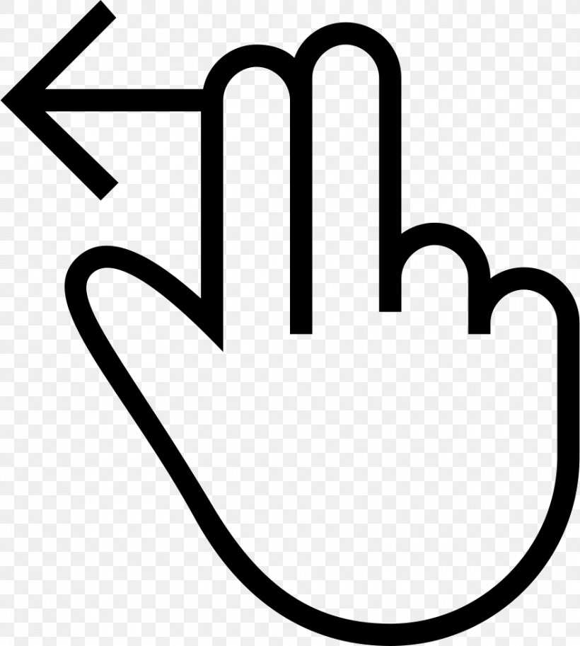 Finger Symbol Gesture, PNG, 880x980px, Finger, Area, Black And White, Cursor, Gesture Download Free