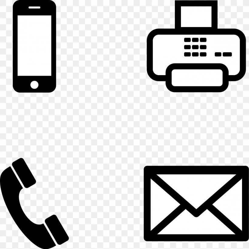 Email Telephone Icon, PNG, 2393x2400px, Email, Area, Black, Black And White, Brand Download Free