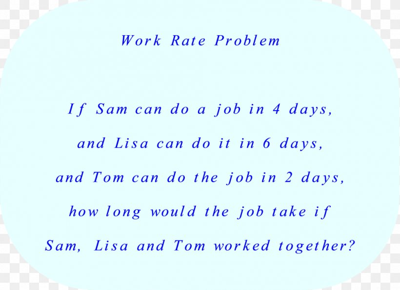 Rate Area Work Formula Mathematics, PNG, 1000x726px, Rate, Area, Blue, Brand, Document Download Free