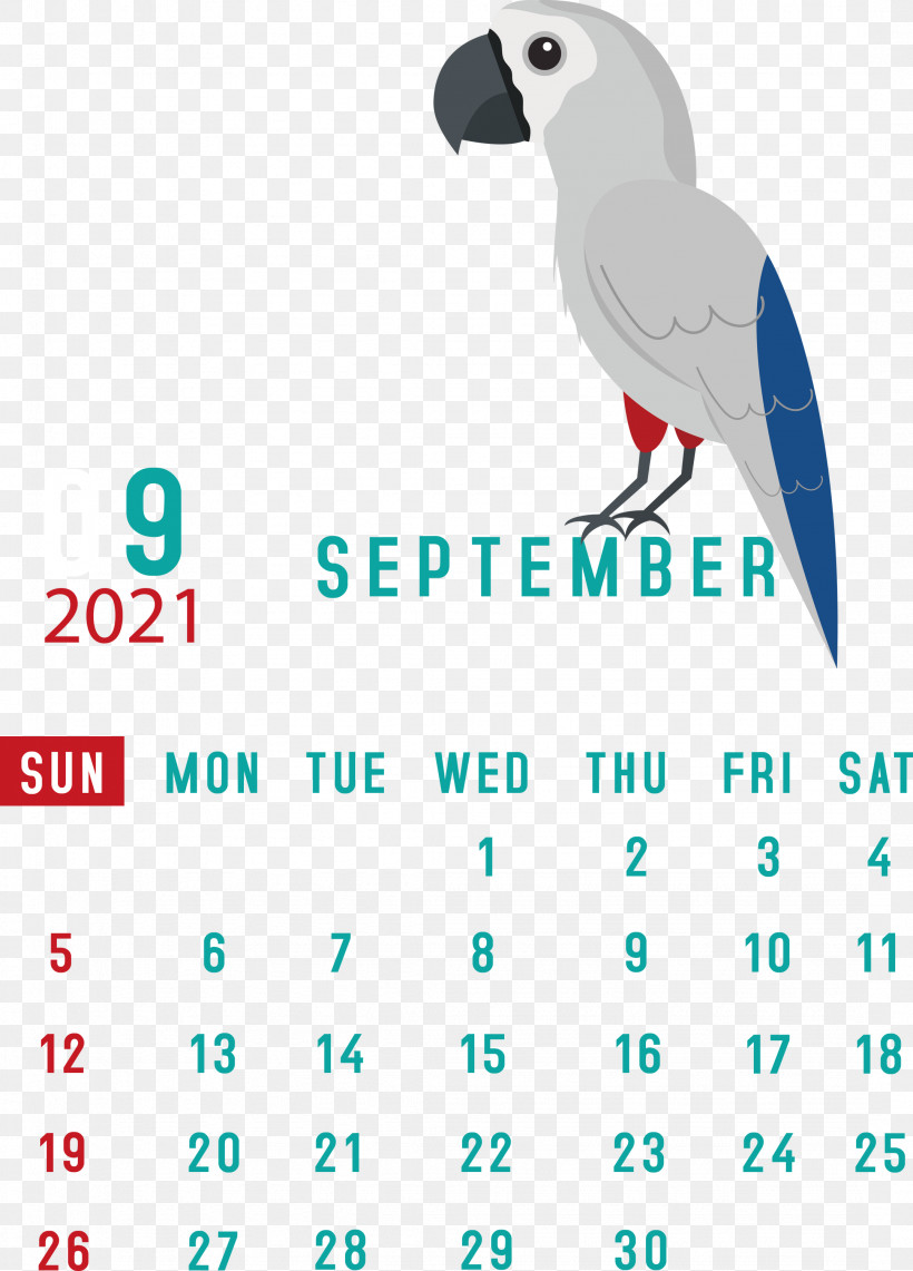 September 2021 Printable Calendar September 2021 Calendar, PNG, 2156x3000px, September 2021 Printable Calendar, Android, Beak, Birds, Calendar System Download Free