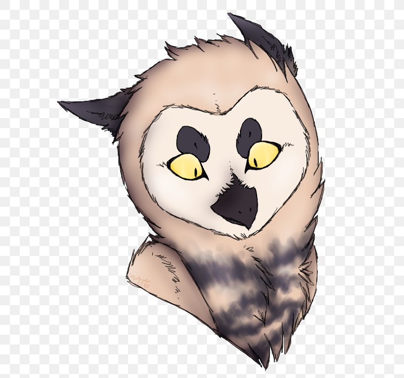 Whiskers Cat Owl Clip Art Illustration, PNG, 599x768px, Whiskers, Art, Beak, Bird, Bird Of Prey Download Free