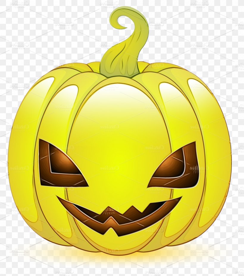 Cartoon Halloween Pumpkin, PNG, 1000x1131px, Watercolor, Calabaza, Crookneck Pumpkin, Cucurbita, Cucurbita Maxima Download Free
