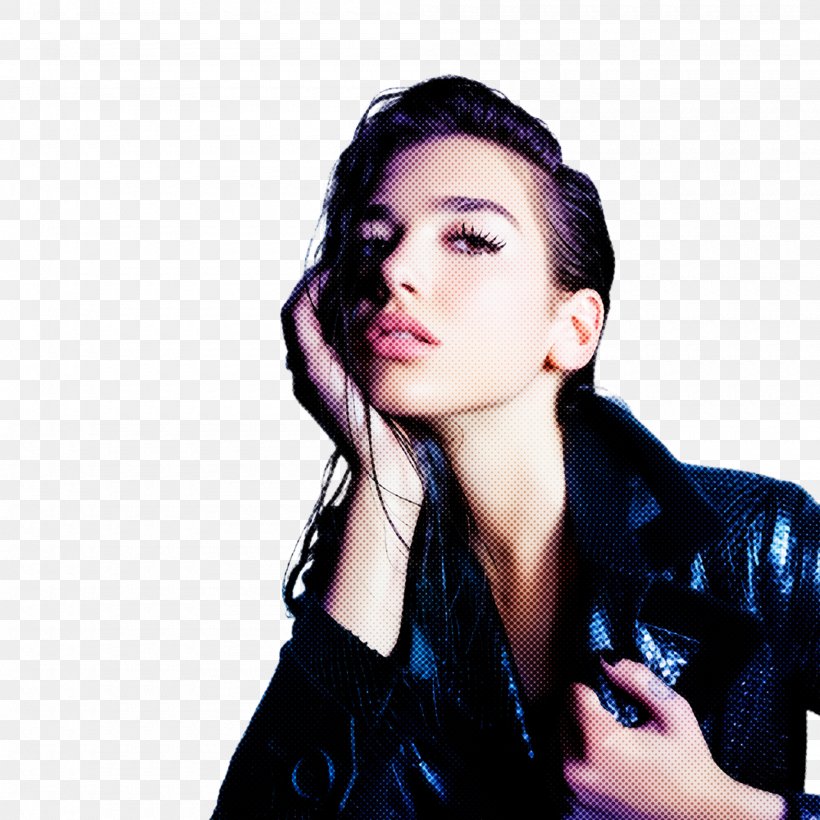 Kiss Cartoon, PNG, 2000x2000px, Dua Lipa, Album, Beauty, Black Hair, Cheek Download Free