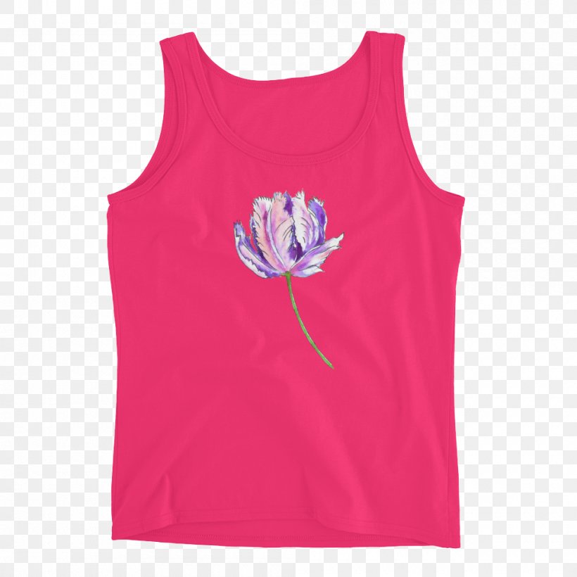 T-shirt Top Clothing Woman Sleeve, PNG, 1000x1000px, Watercolor, Cartoon, Flower, Frame, Heart Download Free