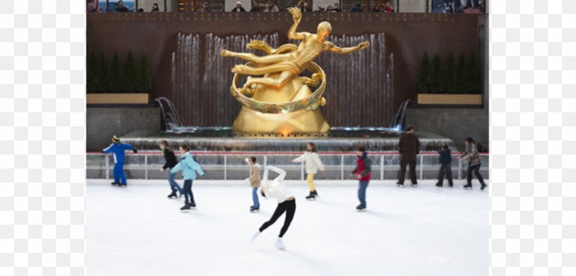 The Rink At Rockefeller Center Ice Skating Ice Rink Rockefeller Center Christmas Tree, PNG, 1200x576px, Rockefeller Center, Competition, Hockey Field, Ice, Ice Rink Download Free