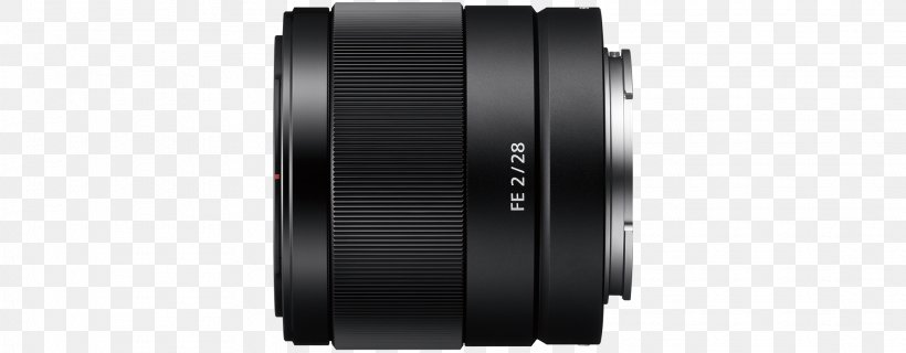 Camera Lens Sony FE 28mm F2 Digital Cameras Focal Length, PNG, 2028x792px, Camera Lens, Adobe Camera Raw, Aperture, Camera, Camera Accessory Download Free