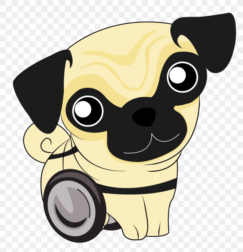 Pug Puppy Dog Breed Clip Art Graphic Design, PNG, 900x936px, Pug, Canidae, Carnivore, Cartoon, Designer Download Free
