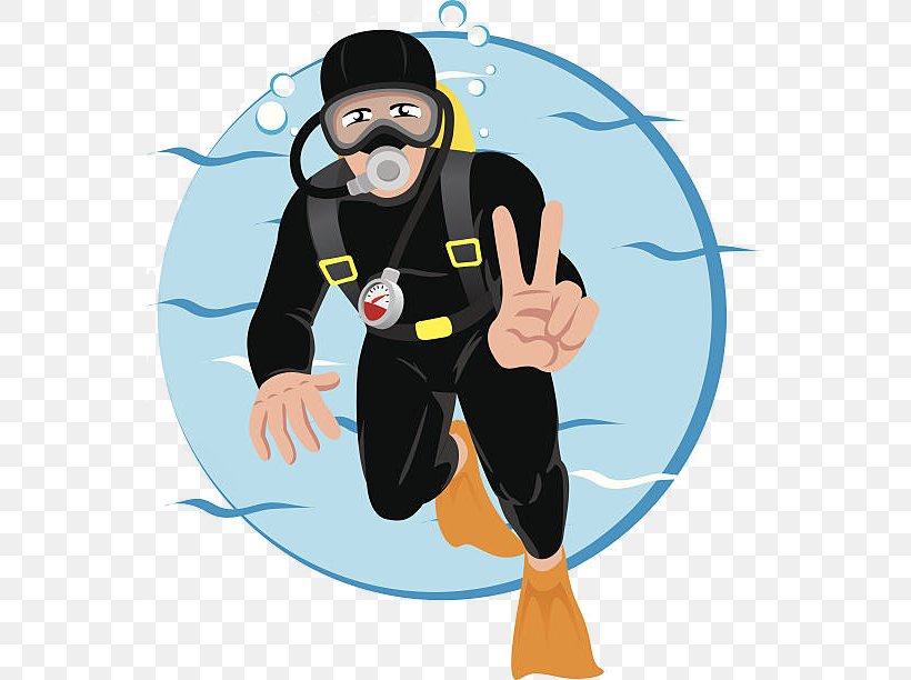 Wetsuit Scuba Diving Clip Art, PNG, 556x612px, Wetsuit, Art, Diving Equipment, Fictional Character, Human Behavior Download Free