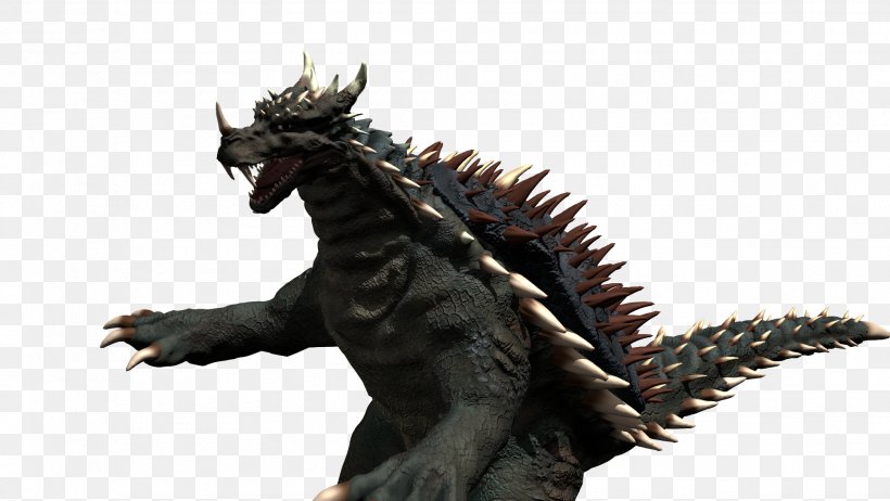 Anguirus Godzilla Trading Battle Baragon Toho Co., Ltd., PNG, 1931x1090px, Anguirus, Baragon, Character, Dragon, Fictional Character Download Free