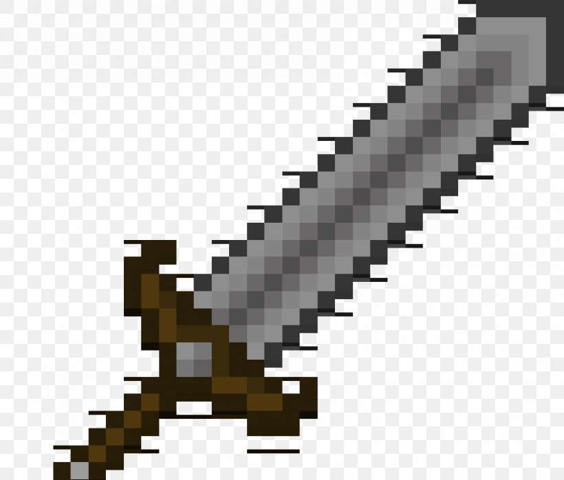 Terraria Swords Png - Minecraft Iron Sword Png, Transparent Png, free png  download