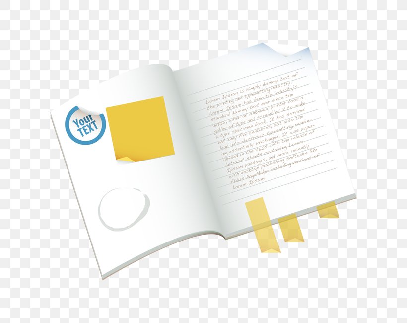 Paper Brand Yellow, PNG, 650x650px, Paper, Brand, Text, Yellow Download Free