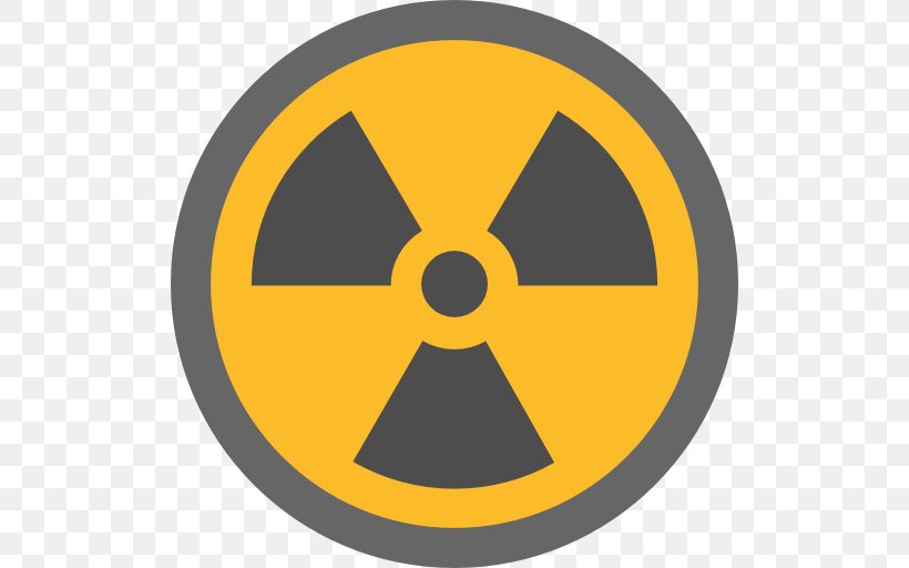 Radioactive Decay Radiation Symbol Clip Art, PNG, 512x512px, Radioactive Decay, Area, Hazard, Hazard Symbol, Logo Download Free