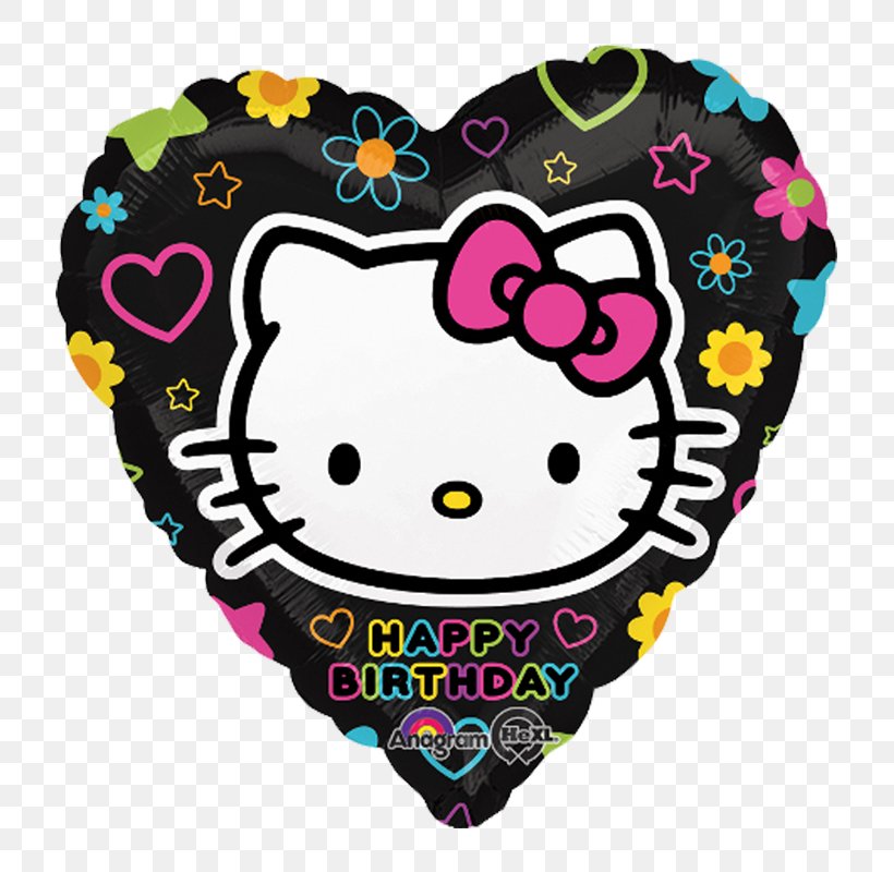 The Hello Kitty Baking Book: Recipes For Cookies, Cupcakes, And More Birthday Balloon Party, PNG, 800x800px, Hello Kitty, Balloon, Birthday, Character, Child Download Free