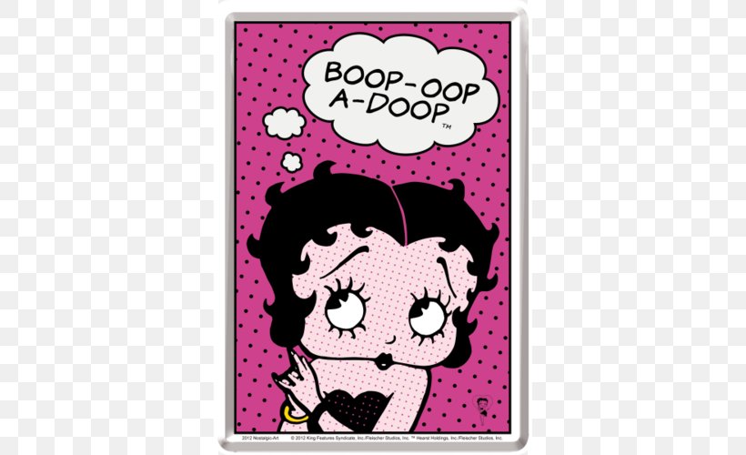 Betty Boop Cartoon Animation Fleischer Studios, PNG, 500x500px, Betty Boop, Animation, Art, Black, Boopoopadoop Download Free