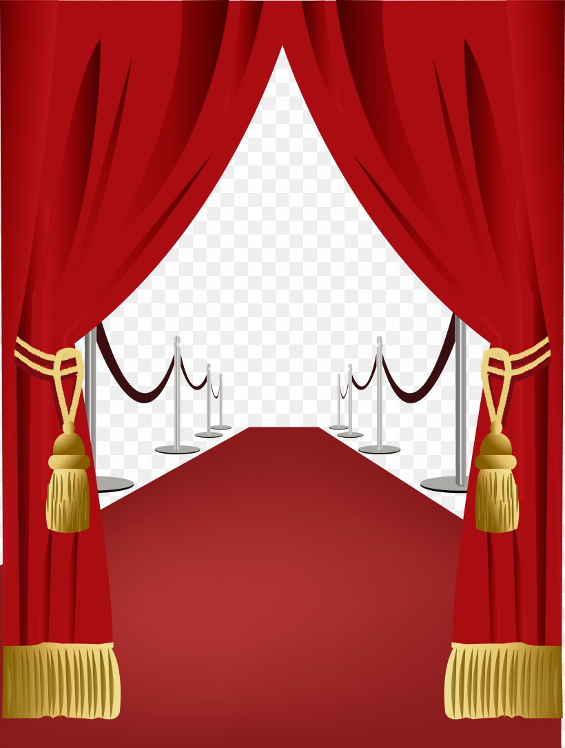 Curtain Red Carpet Light, PNG, 3567x4720px, Light, Carpet, Curtain, Decor, Illustration Download Free