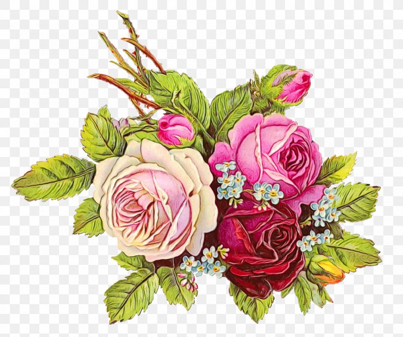 Pink Flower Cartoon, PNG, 1600x1342px, Rose, Artificial Flower, Bouquet, Cut Flowers, Floral Design Download Free
