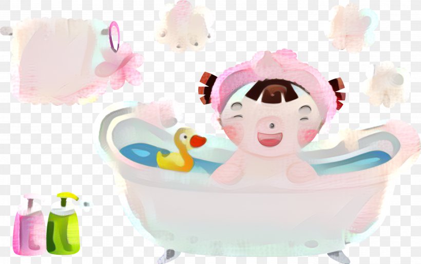 Stuffed Animals & Cuddly Toys Toddler Product Design, PNG, 2757x1731px, Stuffed Animals Cuddly Toys, Bathing, Cartoon, Child, Pink Download Free