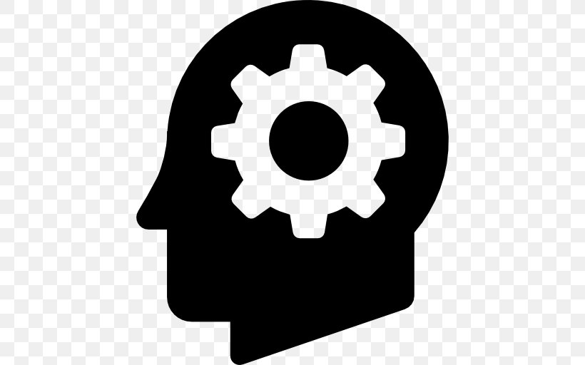 Human Brain Human Head Gear, PNG, 512x512px, Brain, Black And White, Gear, Homo Sapiens, Human Body Download Free