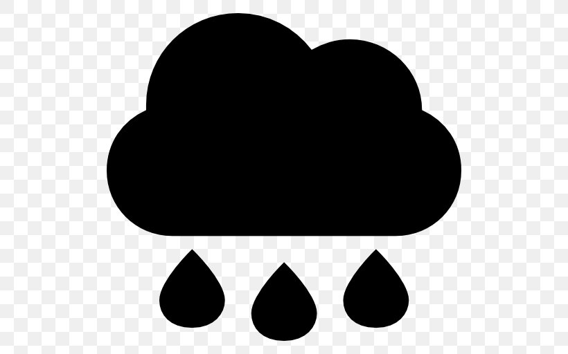 Rain, PNG, 512x512px, Rain, Black, Black And White, Cdr, Cloud Download Free