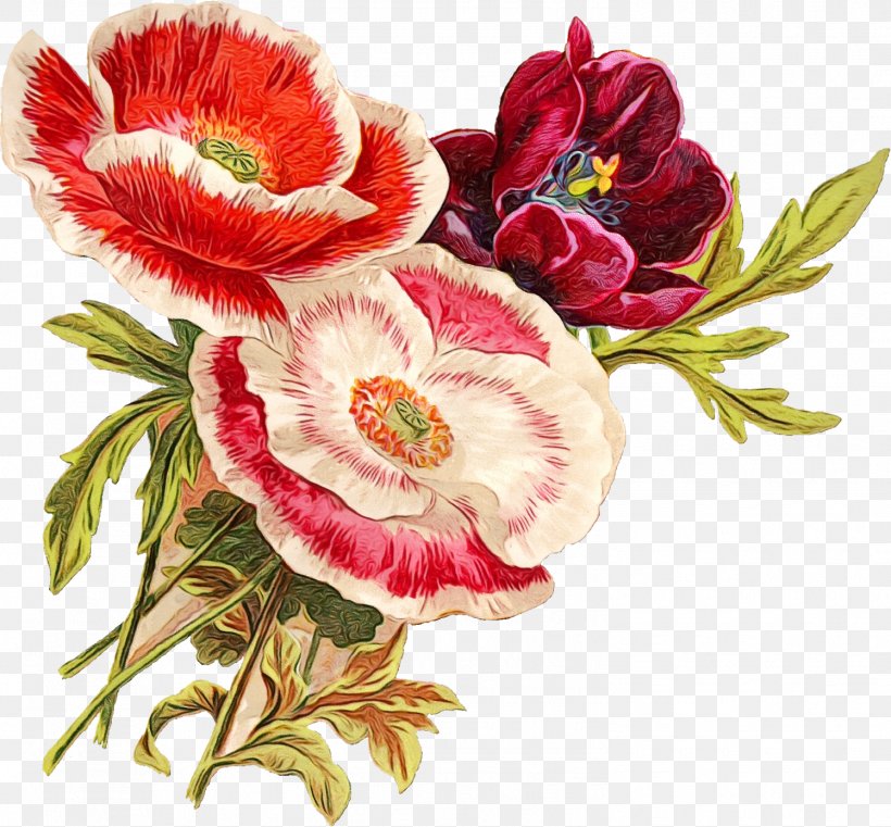Rose, PNG, 1497x1391px, Watercolor, Bouquet, Cut Flowers, Flower, Paint ...