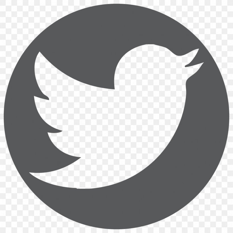 Social Media White Logo Button, PNG, 930x930px, Social Media, Beak, Bird, Black And White, Blog Download Free
