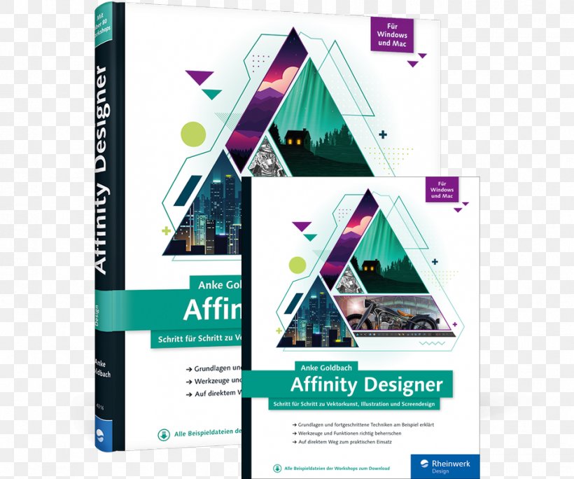 Affinity Designer: Schritt Für Schritt Zu Vektorkunst, Illustration Und Screendesign, PNG, 958x800px, Affinity Photo, Affinity Designer, Art Paper, Book, Brand Download Free