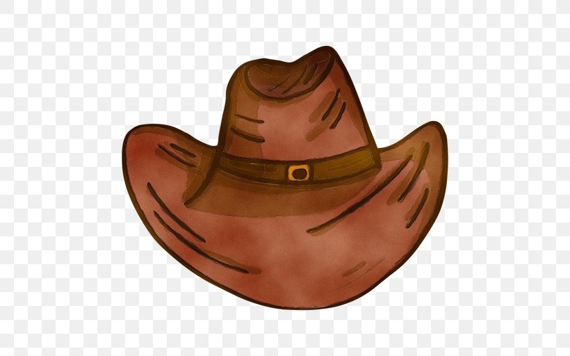 Cowboy Hat, PNG, 512x512px, Watercolor, Beige, Brown, Clothing, Cowboy Hat Download Free