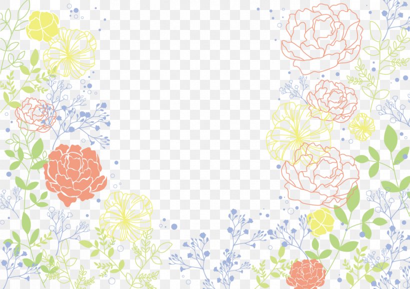 Kikuya Glasses Flower Illustration, PNG, 1191x842px, Flower, Drawing, Floral Design, Illustrator, Moutan Peony Download Free