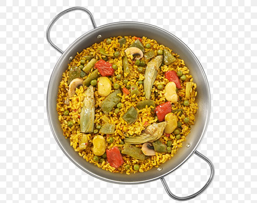 Paella Arroz Con Pollo Vegetarian Cuisine Spanish Cuisine Vegetable, PNG, 582x649px, Paella, Arroz Con Pollo, Artichoke, Bar, Bell Pepper Download Free