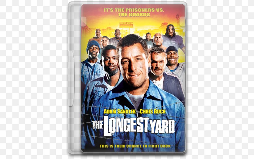 Adam Sandler The Longest Yard Paul Crewe Film Poster, PNG, 512x512px, 2005, Adam Sandler, American Football, Chris Rock, Film Download Free