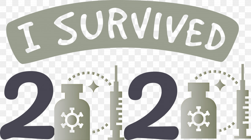 I Survived I Survived 2020 Year, PNG, 3768x2101px, I Survived, Cut, Hello 2021, Logo, Music Download Download Free