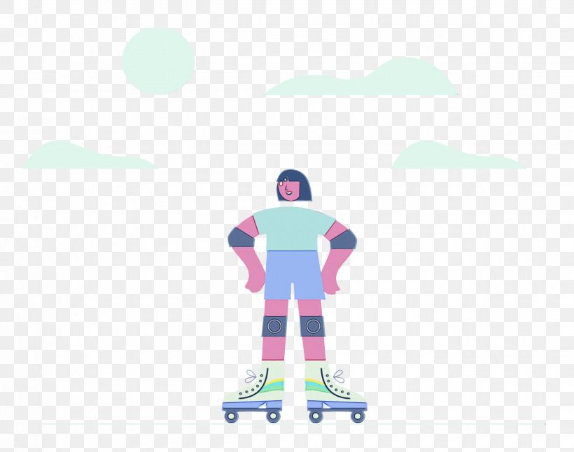 Longboard Skateboard Shoe Skateboarding, PNG, 2500x1970px, Roller Skating, Cartoon, Clothing, Equipment, Joint Download Free