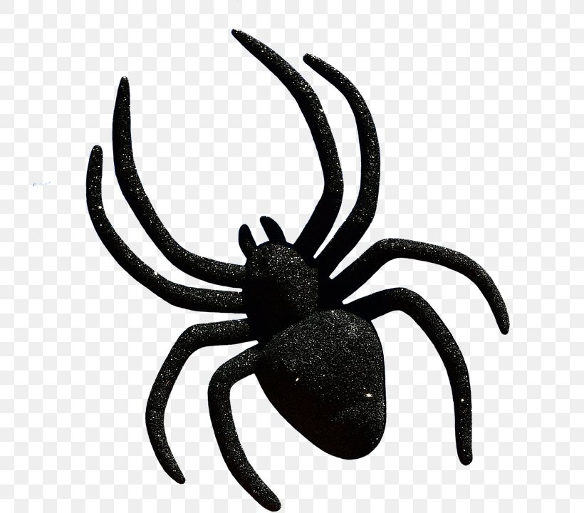 Widow Spiders Clip Art Halloween Image, PNG, 726x720px, Spider, Arachnid, Arthropod, Black And White, Decapoda Download Free