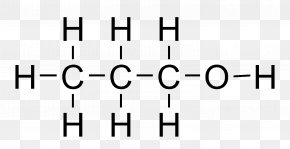 1-Propanol Structural Formula Lewis Structure, PNG, 1448x747px ...