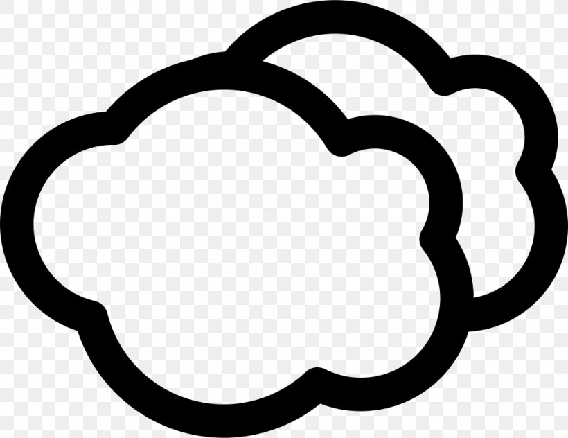 Cloud Computing Symbol Clip Art, PNG, 980x756px, Cloud Computing, Area, Black And White, Cloud, Cloud Storage Download Free