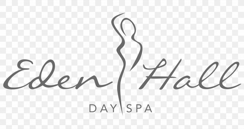 Eden Hall Day Spa Business Home, PNG, 3661x1935px, Eden Hall Day Spa, Area, Black, Black And White, Brand Download Free