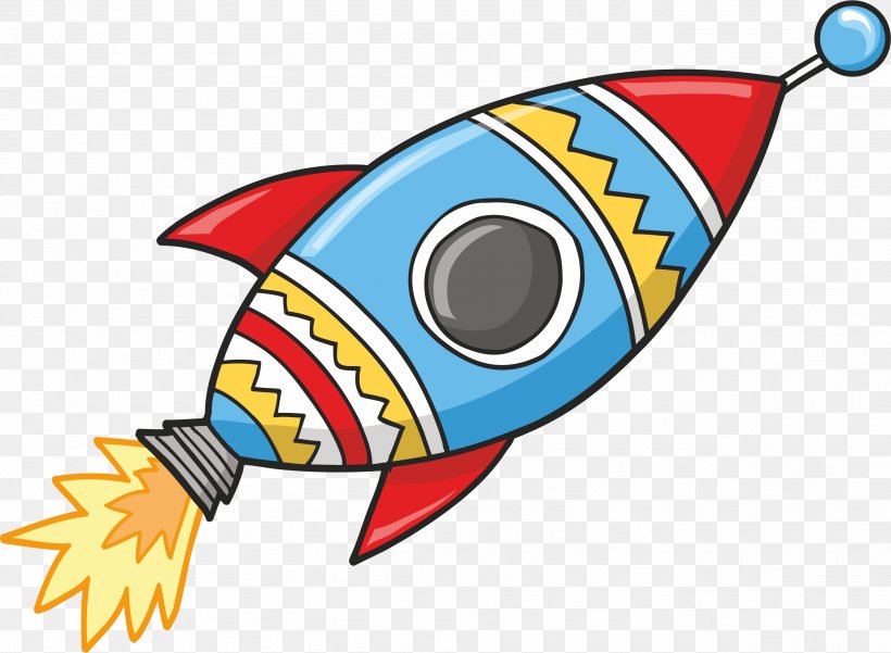 Rocket Clip Art, PNG, 2707x1985px, Rocket, Artwork, Drawing, Fish, Outer Space Download Free