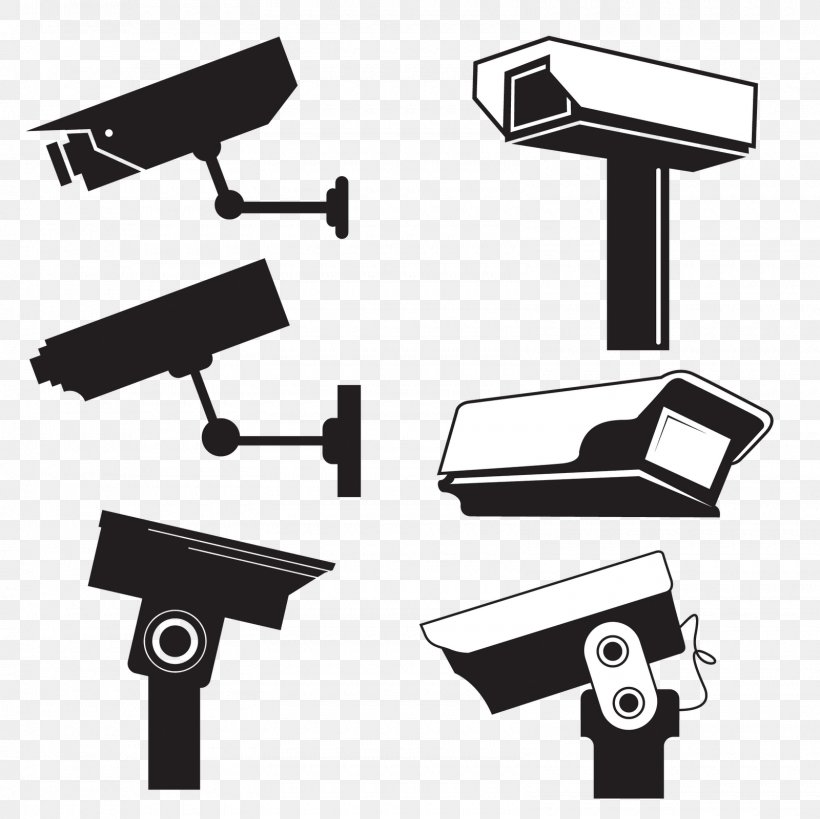 Closed-circuit Television Wireless Security Camera Surveillance Clip Art, PNG, 1600x1600px, Closedcircuit Television, Bewakingscamera, Black And White, Brand, Camera Download Free